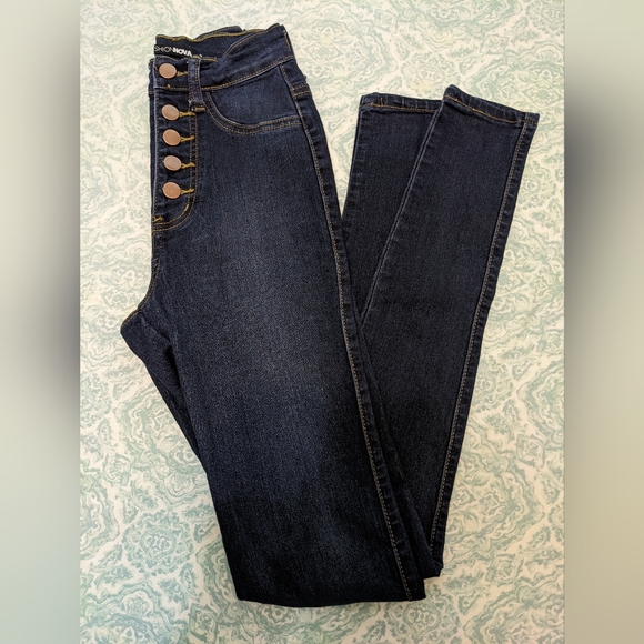 Fashion Nova High Waisted Skinny Jeans - Picture 2 of 6